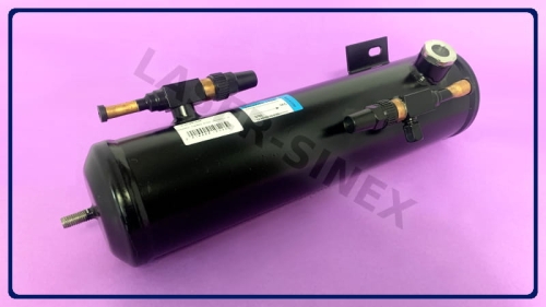 zbiornik freonu, czynnika chłodniczego do agregatów THERMO KING SL100, SL200, SL400, SL100E, SL200E, SL400E, SL100eTier2, SL200e Tier2, SL400e Tier2, SL400ESR, SpectrumSL Tier2, SpectrumSLMultiTemp, zbiornik gazu, osuszacze do autobusów