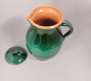 Dzban gliniany, dzban z gliny, dzbanek gliniany szkliwiony