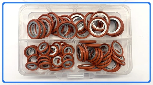ZESTAW USZCZELEK KLIMATYZACJI FORD (60 szt., 3 rozmiary) DS7H-19D690-AA, 5181037, FORD