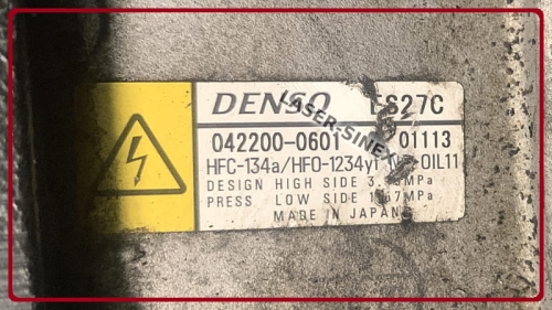 spreżarka auto-klimatyzacji TOYOTA AVALON, CAMRY, HIGHLANDER, RAV4, LEXUS ES300H, GS450H, NX300H, RX400H, regenerowany kompresor klimatyzacji DENSO ES27C, 042200-0601, 8837028020, 8837030020, 8837030021, kompresory do samochodów elektrycznych i hybryd