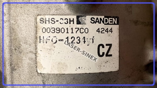 kompresor klimatyzacji MERCEDES Klasa B (W245, W246, W242), SMART Fortwo II Coupe / Cabrio (451), SMART Fortwo II Coupe / Cabrio (451), regenerowane sprężarki klimatyzacji SANDEN SHS-33H, sprężarki do samochodów elektrycznych