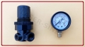 regulator ciśnienia z manometrem do maszyn TCA-28, części do maszyny TCA-28