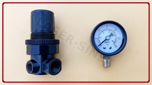 regulator ciśnienia z manometrem do maszyn TCA-28, części do maszyny TCA-28