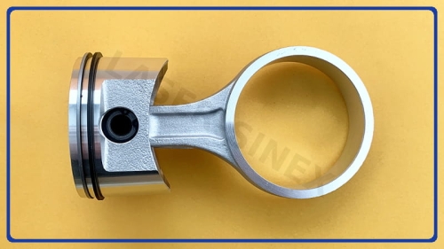 korbowód z tłokiem i pierścieniami do kompresora BITZER 4NFCY, oryginalny korbowód do kompresorów typu BITZER, części do sprężarek autobusowych