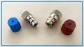 mosiężny ! komplet adapterów do redukcji R12 na 134A, PORT, REDUKCJA - ADAPTER NA PORT HP+LP R12-R134, narzędzia i części do klimatyzacji samochodowej