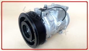 Kompresor do JOHN DEERE, MASZYNY BUDOWLANE, MASZYNY ROLNICZE, regenerowana sprężarka DENSO 10PA17C OEM: 447100-2380, 447170-2400, sprężarki klimatyzacji do maszyn budowlanych i rolniczych ( 78375 )