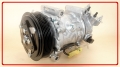 sprężarka klimatyzacji CITROEN Berlingo, C3 Picasso, C3, C4, C5, DS3, PEUGEOT 207, 208, 307, 308, 508, 2008, 5008, Partner, nowy kompresor zamiennik SANDEN SD6C12, 6453.QJ, 6453.QK, nowe sprężarki klimatyzacji samochodowej