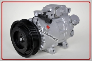 Sprężarka klimatyzacji samochodowej do KIA Cee'd ( ED ),  Pro Cee'd ( ED ), Magentis ( MG ), HYUNDAI Grandeur, i30, Santa Fe II, Sonata V, regenerowany kompresor HALLA VS16, klimatyzacja samochodowa sklep (98809)