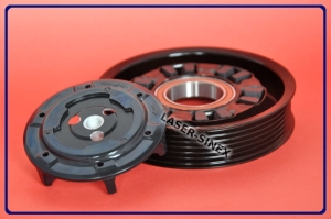 Sprzęgło kompresora klimatyzacji JAGUAR XJ6, nowe sprzęgło kompletne sprężarki DENSO 7SEU17C, sprzęgła kompresorów klimatyzacji DENSO, części do kompresorów klimatyzacji ( SD-199 )