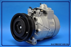 Kompresor do samochodu BMW serii 3 (E39), serii 7 (E38), nowa pompa klimatyzacji typu DENSO 7SBU16C OEM: 64526904017, 64528377242, 64528385050, 64528385920, części do układu klimatyzacji samochodowej ( 78346 )