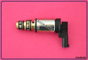 Zawór sterujący montowany w samochodach BMW, nowy elektrozawór sprężarki układu klimatyzacji DELPHI CVC, zawór sterujący do kompresora w samochodzie