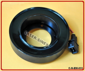 Elektromagnes sprężarki klimatyzacji do SEAT oraz SKODA, nowy elektromagnes kompresora SANDEN SD7V16, klimatyzacja samochodowa części EM-033