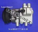 Regenerowana Sprężarka Tłokowa do HYUNDAI Lantra II, Elantra III, Matrix, Coupe II, Tucson, KIA Sportage II, Kompresor Samochodowy HALLA HS15 - Klimatyzacja Manualna ( 78347 )