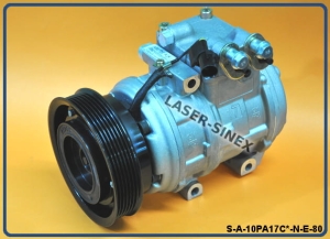Kompresor klimatyzacji samochodowej HYUNDAI Elantra, Tucson oraz KIA Carens II, Picanto, Sportage, nowa sprężarka układu klimatyzacji  typu 10PA17C, sprężarki klimatyzacji do samochodów HYUNDAI oraz KIA ( 98374 )