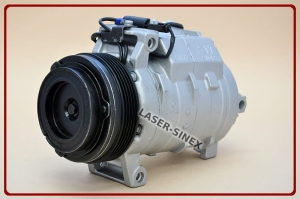 Sprężarka klimatyzacji BMW X5 3.0 d, 3.0 i (E53), regenerowany kompresor DENSO 10S17C, nowe i regenerowane sprężarki klimatyzacji ( 98325 )