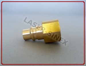 Złącze serwisowe (HP) do butli na czynnik chłodniczy 1234yf, adapter wysokiego ciśnienia, redukcja do butli, narzędzia do klimatyzacji (ZS-077)