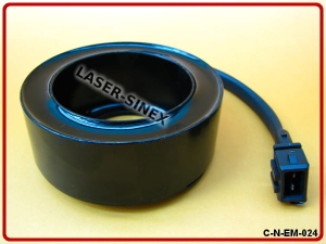 Elektromagnes sprężarki SANDEN SD6V12, elektromagnes sprzęgła kompresora klimatyzacji do VOLKSWAGEN LUPO, POLO, SEAT AROSA, naprawa układu chłodzenia w samochodzie EM-024