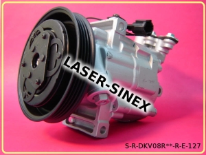 Regenerowana sprężarka klimatyzacji samochodowej Zexel DKV08R do Nissan Micra (K12), Note (E11), części serwisowe do klimatyzacji, regeneracja sprężarek klimatyzacji ( 98906 )