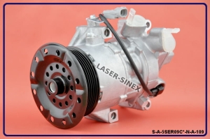 Kompresor klimatyzacji TOYOTA Auris, Corolla, Urban Cruiser, Yaris, nowa sprężarka układu chłodzenia typu 5SER09C, części do klimatyzacji samochodowej
