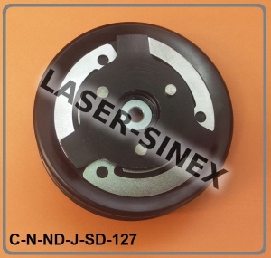 Sprzęgło Kompletne Sprężarki Klimatyzacji SANDEN PXE14, PXE16 w Samochodach VOLKSWAGEN TIGUAN, SKODA OCTAVIA –  Usterki Klimatyzacji Samochodowej , Sprzęgło kompresora klimatyzacji, sprzęgło klimy, Auto Klimatyzacja Części Zamienne (SD-127)