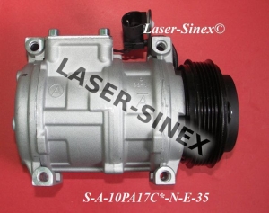 Sprężarka do Klimy typu NIPPONDENSO 10PA17C NOWA w BMW E31 , E34 , E36 , E38 , Z3 , Z3 Coupé - Klimatyzacja ( 58356 )