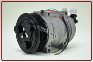 Sprężarka do klimatyzacji typu TM21 8PK 24V, nowy kompresor klimatyzacji do maszyn rolniczych i autobusów, części do klimatyzacji w pojazdach budowlanych ( 5800132 )