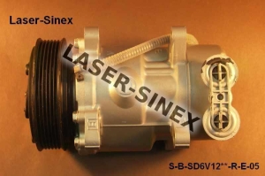 Klima do Auta PEUGEOT 106 , 306 ,y  Partner Regenerowany Kompresor Samochodowy SANDEN SD6V12