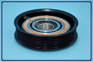 Koło pasowe do sprężarki DENSO 10S17C, nowe koło sprzęgła elektromagnetycznego do aut HONDA, części zamienne klimatyzacji samochodowej Łódź KO-017