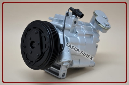 kompresor klimatyzacji samochodowej OPEL AGILA, SUZUKI SPLASH, regenerowana sprężarka ZEXEL DKV08R OEM: 9520051KAO, 95200-51KAO, części układu klimatyzacji