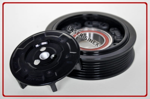 sprzęgło kompresora klimatyzacji CITROEN, DS, PEUGEOT, OPEL, napęd kompletny sprężarki DENSO 5SEL09C, 5SEL12C 447150-3941, 9675655880, części do kompresorów klimatyzacji