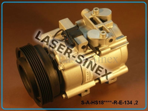 Regenerowany kompresor klimy KIA Optima, Magentis, produkowana od roku 2001 - Sprężarka do klimatyzacji FORD HS18, OEM 97701-3A680