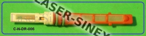 DYSZA DŁAWIĄCA UKŁADU KLIMATYZACJI (pomarańczowa) do klimy w samochodach AUDI, DODGE, FORD, HYUNDAI, JAGUAR, LINCOLN, MAZDA, MERCURY, NISSAN, PETERBILT, VOLKSWAGEN – Akcesoria do klimatyzacji, serwis klimy (38639)