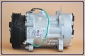 kompresor klimatyzacji RENAULT 19 Chamade, regenerowana sprężarka SANDEN SD7H15 OEM: 7700272440, 7701499818, pompa klimatyzacji samochodowej