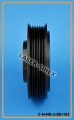 kompletne sprzęgło zrywalne kompresora DENSO 6SEU, 7SEU, OEM 2E0820803B, 2E0820803C, zespół napędowy do kompresor montowanych w samochodach AUDI, SKODA, części do układu chłodzenia w samochodzie