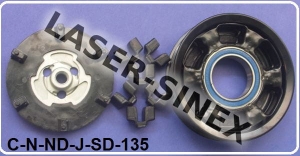 Sprzęgło kompletne klimatyzacji DENSO 7SEU17C –  Usterki Klimatyzacji Samochodowej LAND ROVER DISCOVERY III, Sprzęgło Pompy Klimatyzacji , koło pasowe do kompresora, sprzęgło do klimy, Klimatyzacja Części (SD-135)