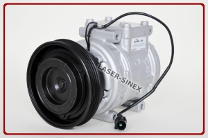 Kompresor klimatyzacji w samochodzie KIA RIO kombi (DC), regenerowana sprężarka DENSO 10PA15C, klimatyzacja samochodowa ( 12140-12200 )