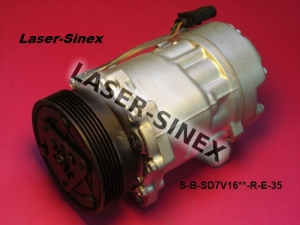 Sprężarki i Kompresory do Klimy SANDEN SD7V16 Regenerowane do Klimatyzacji w Samochodzie VOLKSWAGEN ( 68624 )