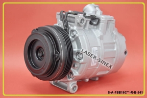 Sprężarka klimatyzacji BMW 3 (E46), X3 (E83), regenerowany kompresor DENSO 7SBU16C OEM: 64526916232, 64526936883, TSP0155850, 447160-2160, części do klimatyzacji samochodowej ( 68462 )