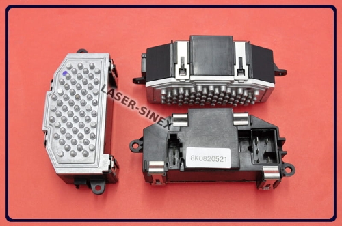 rezystor dmuchawy AUDI A4 (8K2, B8), A4 Allroad (8KH, B8), A4 Avant (8K5, B8), A5 (8F7, 8TA), Q5 (8R), opornik wentylatora 8K0820521, 8K0820521B, 8K0820521C, części układu chłodzenia