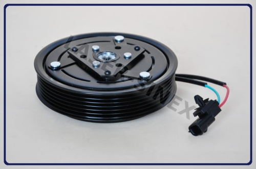 sprzęgło elektromagnetyczne do sprężarki DACIA, NISSAN, RENAULT, nowe sprzęgło pompy klimatyzacji VALEO / ZEXEL DKV11R, 926004857R, 926000105R, części do klimatyzacji w samochodzie