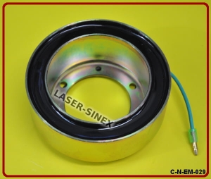 Elektromagnes sprężarki / kompresora klimatyzacji SANDEN SD5H14, SD508, SD510 24V, nowy elektromagnes sprężarki do maszyn budowlanych i sprzętu ciężkiego, cewki sprężarek klimatyzacji EM-029