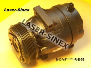 Sprężarka Klimatyzacji RENAULT Laguna II, Vel Satis – Regenerowane Sprężarki Auto Klimatyzacji HARRISON / GM V5 – Klimatyzacje i Części, Auto Klima 