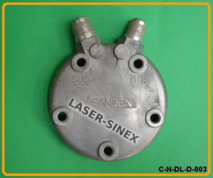 Pokrywa tylna do sprężarek SANDEN SD507, SD508, SD510, 5H11, 5H14, pokrywy tylne do sprężarek Sanden, sprężarki klimatyzacji części