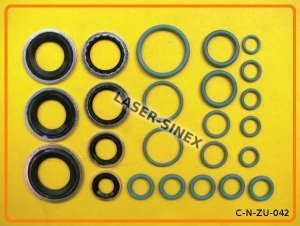 Zestaw uszczelek i o-ringów SANTECH nr. MT2554, zestaw uszczelniający, oringi i uszczelki zestaw, części układu klimatyzacji, uszczelki do klimatyzacji samochodowej