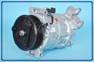 Kompresor klimatyzacji samochodowej FORD C-MAX II, GALAXY, GRAND C-MAX, MONDEO IV, S-MAX, regenerowana sprężarka autoklimatyzacji SANDEN PXV16, kompresory klimatyzacji samochodowej (1752P)