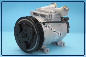 Kompresor klimatyzacji samochodowej KIA Picanto 1.0i  ( 2011 - ), regenerowana sprężarka auto-klimatyzacji HALLA / HCC HS09, klimatyzacja samochodowa sklep (F500-CPAAB-03)