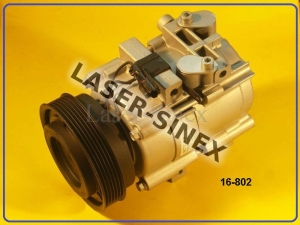 Sprężarka regenerowana HYUNDAI Santa Fé, Sonata III, IV, Trajet, XG, rok produkcji od 1998 - Kompresor do klimatyzacji FORD HS18, OEM 97701-38170 ( 68802 )