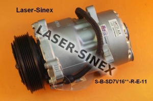 Klimatyzacja w Samochodach CITROEN Berlingo , Jumper , Jumpy Regenerowana Sprężarka Kompresor SANDEN SD7V16 ( 58599 )