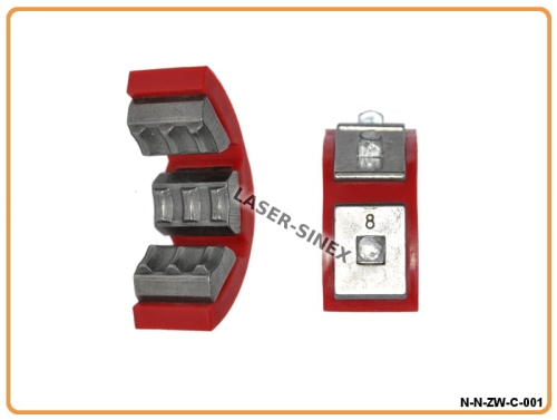 szczęki do praski przewodów klimatyzacji, kształtki do zagniatarki aluminiowych przewodów klimatyzacji, narzędzia dla serwisów klimatyzacji