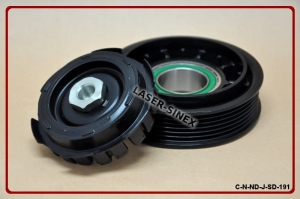 Napęd sprężarki klimatyzacji do BMW serii 1 (F20N, F21N), serii 2 (F22, F23), serii 3 (F30, F30N, F31, F31N, F34, F34N), serii 4 (F32, F36) (2016 - ), komplet sprzęgła do kompresora DENSO 6SES14A, 6SEU14A, części do klimatyzacji samochodowej SD-191